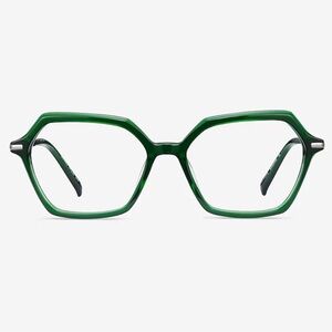 Women's Dark Green Glasses